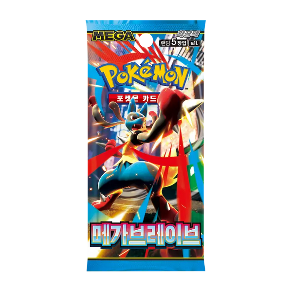 Pokemon Korean Booster Pack Mega Brave