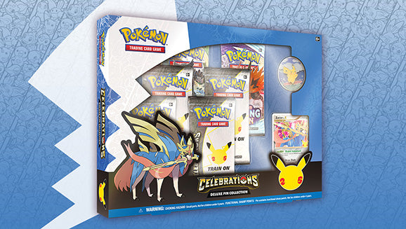 Pokémon 25th Celebrations Zacian Pin Collection